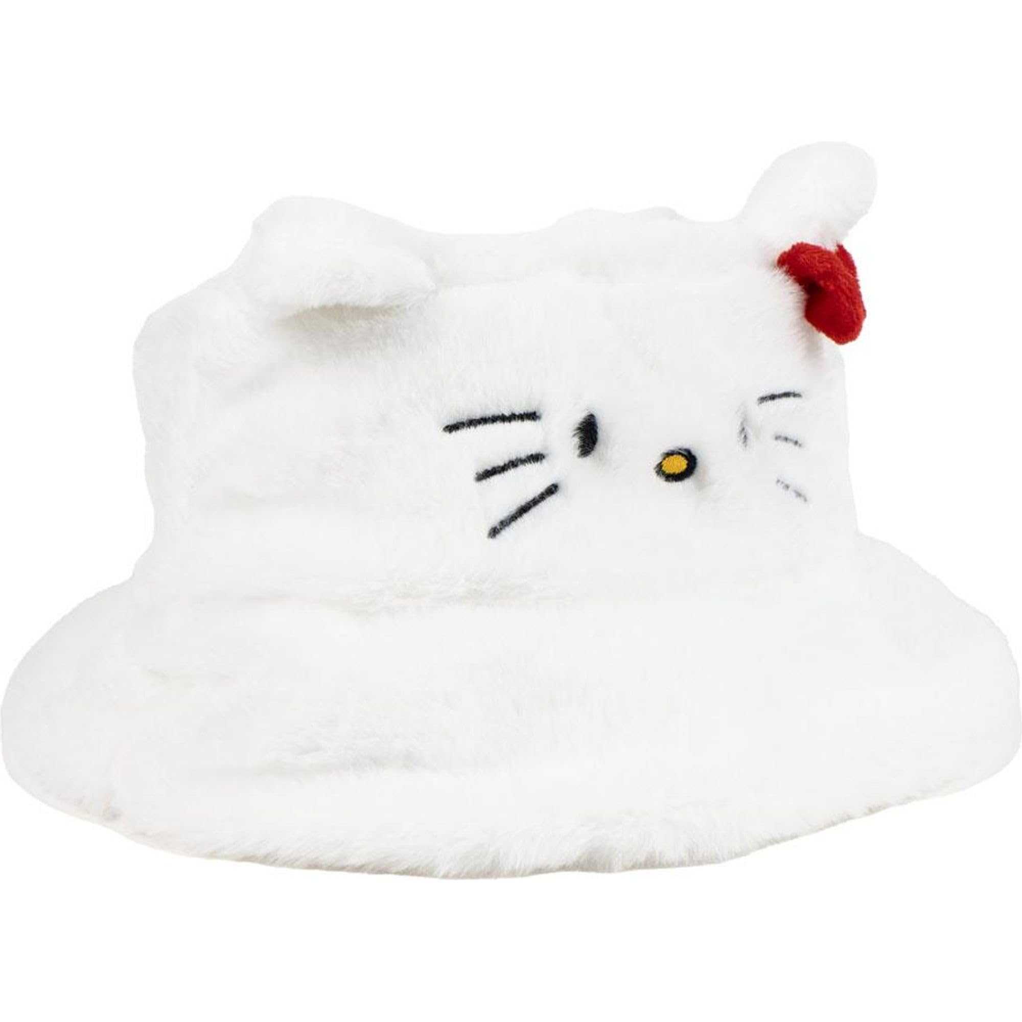 Chapeau de pêcheur Hello Kitty pour enfants bob d'hiver doux - 6