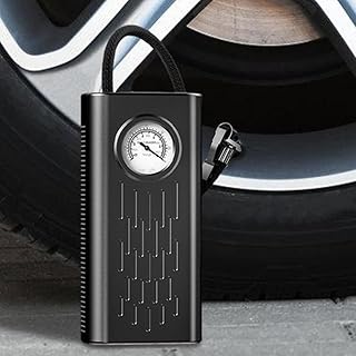Rechargeable Electric Inflator "Air Jet" - Lightweight and Easy to Use for All Tasks, Pressure Reading Display, 120 Lbs Power - Perfect for Cars Wald - Generic
