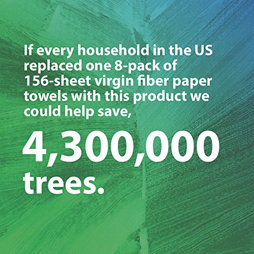 Image of Seventh Generation 100% Recycled Paper Towels, 2-ply, 8 Count, Pack of 4