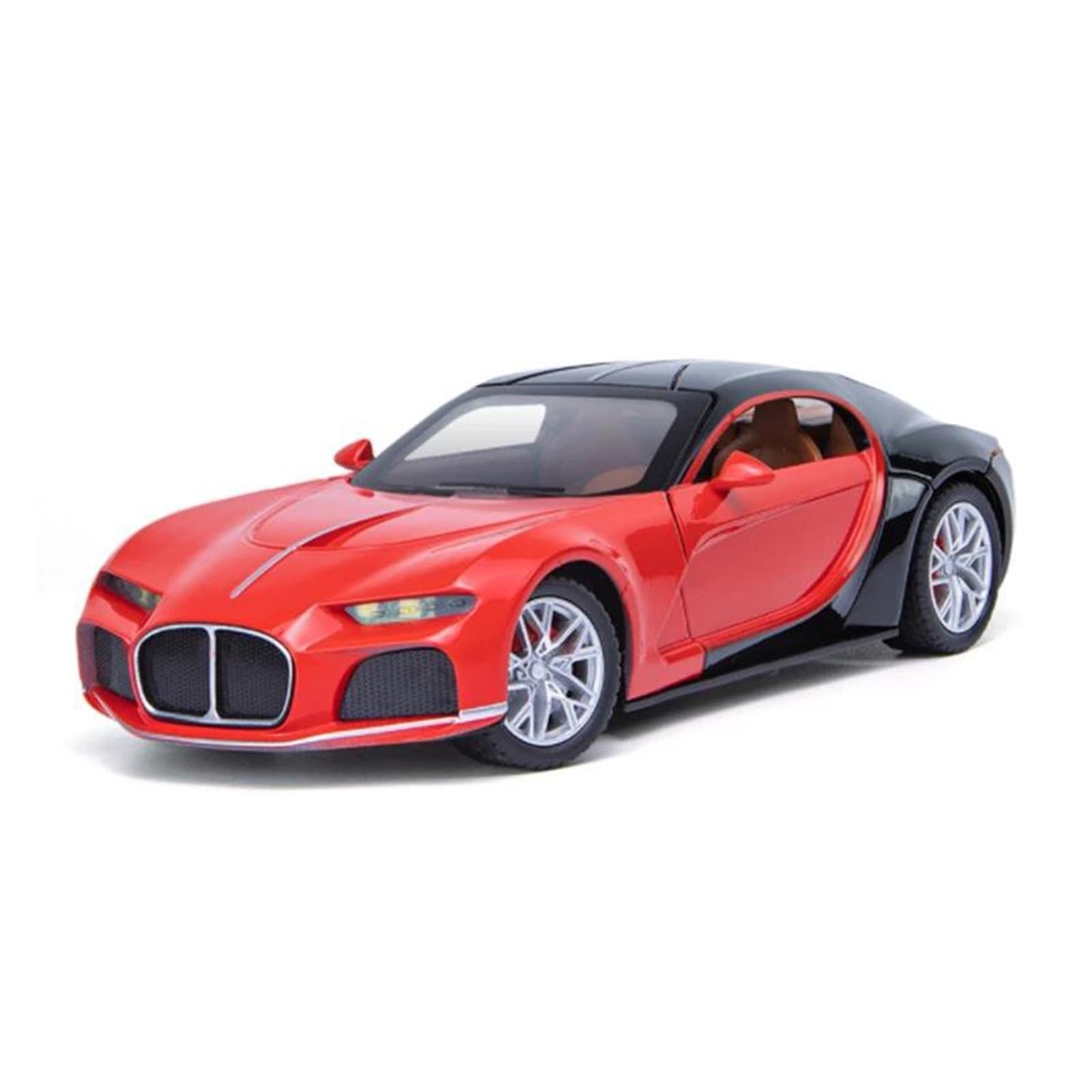 BANKOTO Diecast Car 1:24 For Bugatti For Atlantic Alloy Sports Car Model Diecasts Vehicles Hobbies Collections Collectible(D)