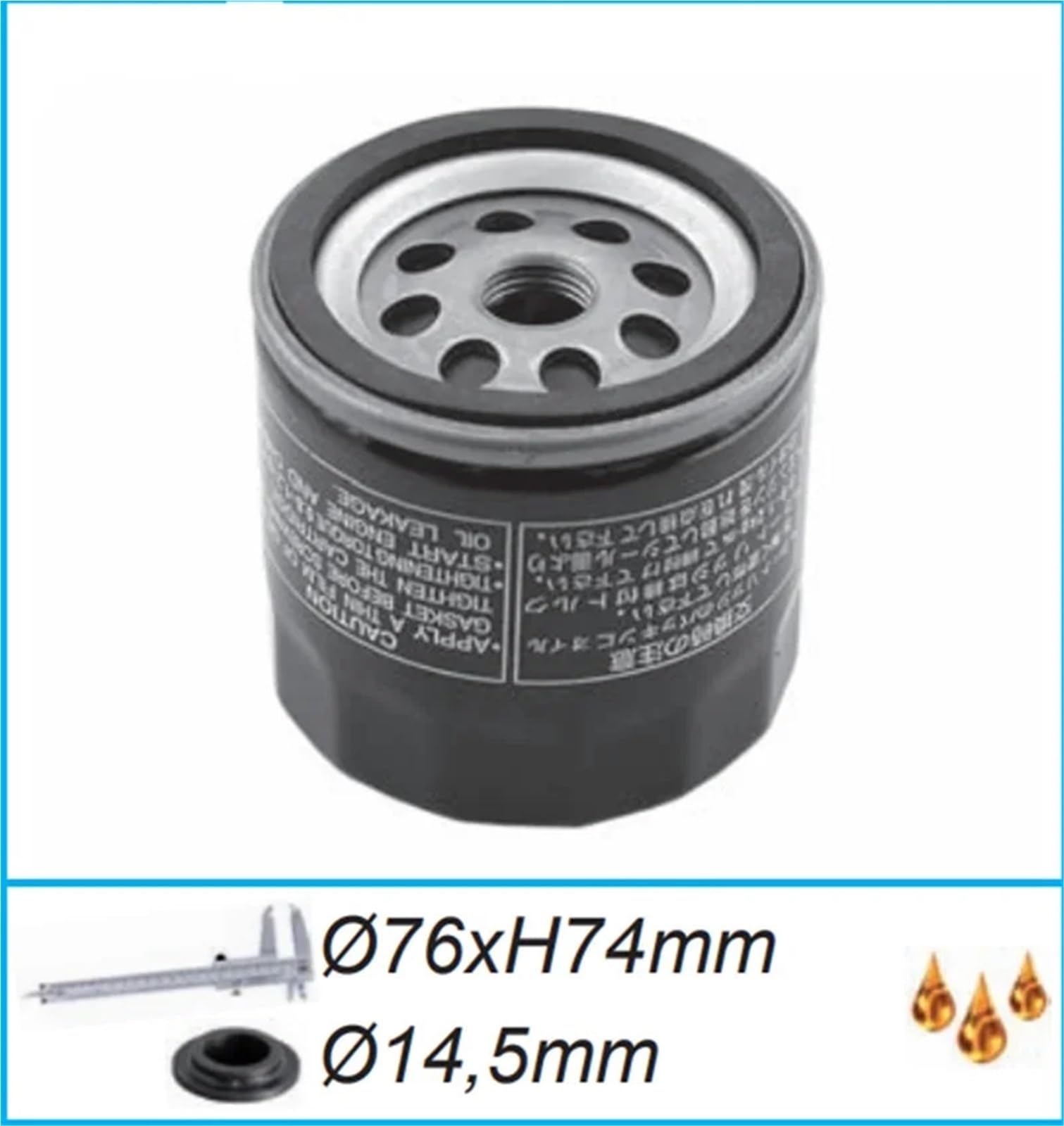 filtr oleju do motocykli Pasuje do Ducati 695Monster 696Monster 748 Biposto 748SP 748 748R 749 749R749S 750 F1 750Paso Filtry oleju motocyklowego filtr oleju motocyklowego(2pc)