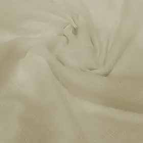 Tecido Linho Flame Especial 12m X 3m Para Cortina E Decoração (Bege)