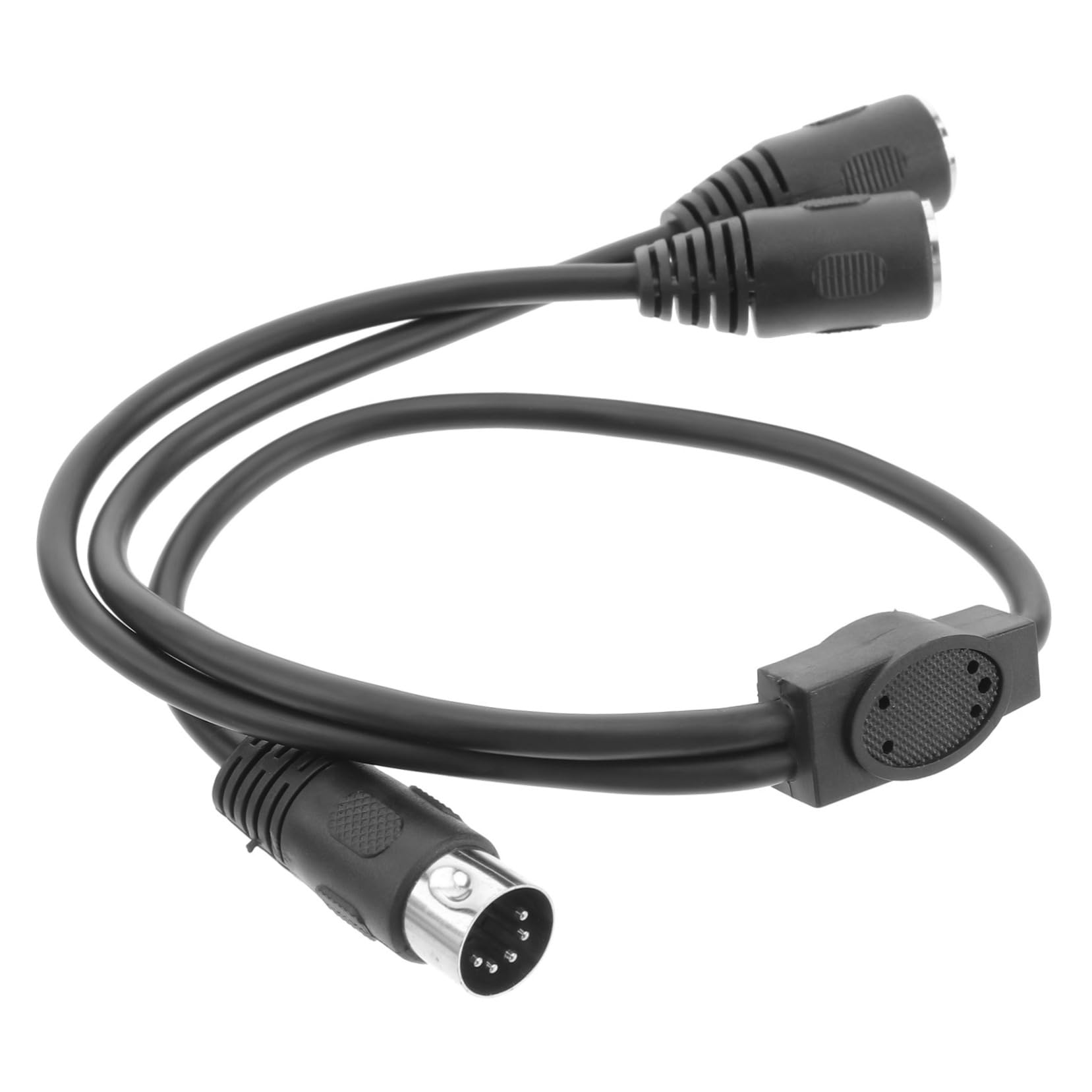 3piezas Cable Divisor y Macho Doble Hembra Para Teclados y Sintetizadores Flexible y
