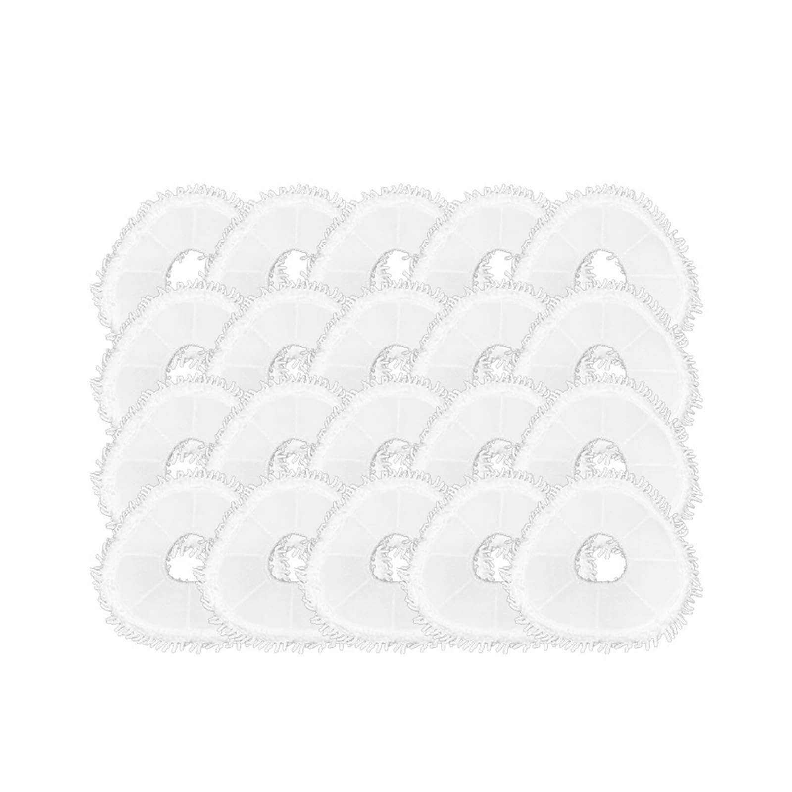 SLAQEYDJS Mop Cloth Replacement Parts, Compatible With Narwal FREO, Freo X Ultra, Freo Pro, Freo Z Ultra, Freo Z10 Robot Vacuum And Mop Cleaner(20pcs)
