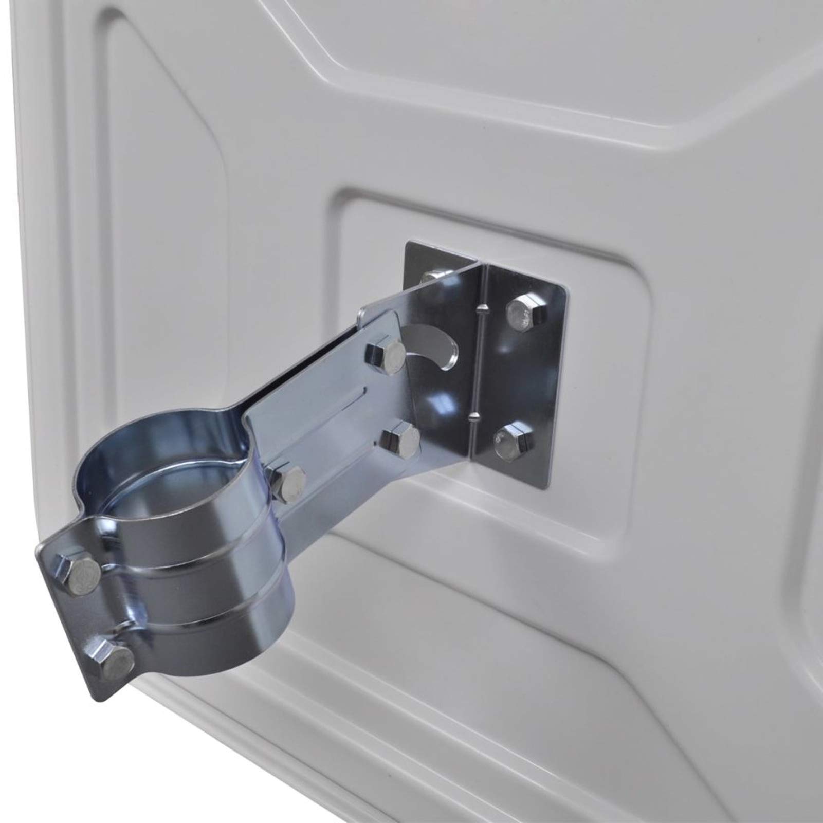 Espejo de tráfico Convexo Prueba de la Intemperie Espejo de Seguridad Espejo de vigilancia Espejo panoramico para garajes confusos, entradas a Patios Cuadrado 40×80 cm con reflectores