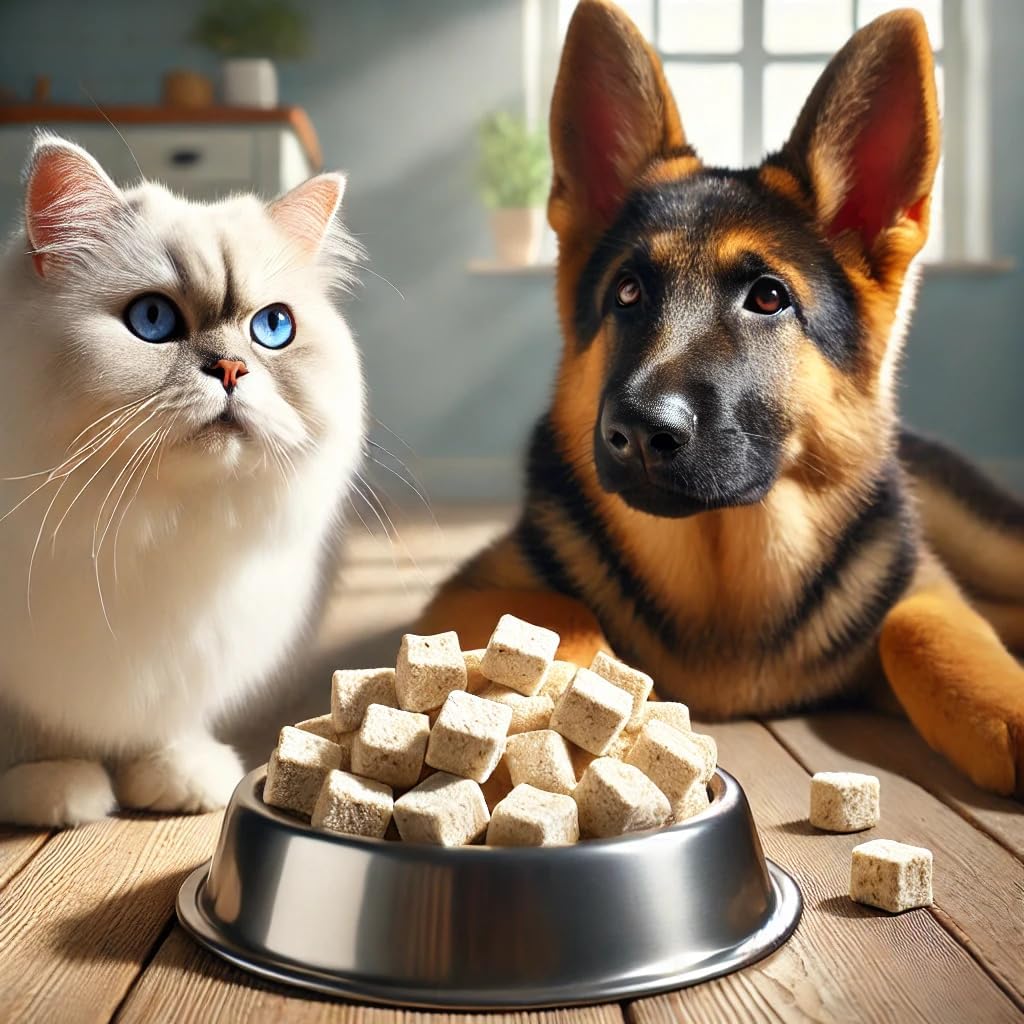 Freeze Dried pet Treats (7oz, Chicken) Thoughtfully Crafted to Satisfy Multiple Types of Animal Companions.