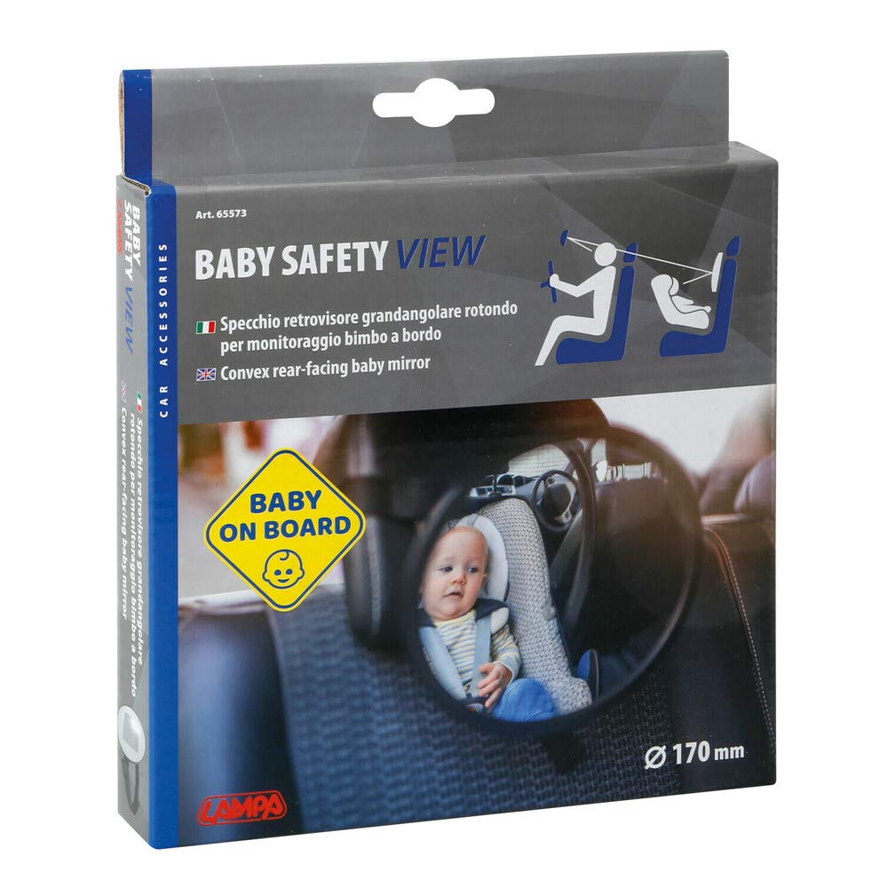 Baby Safety View Round Wide Angle Rear View Mirror for Child Supervision, Other - Image 3
