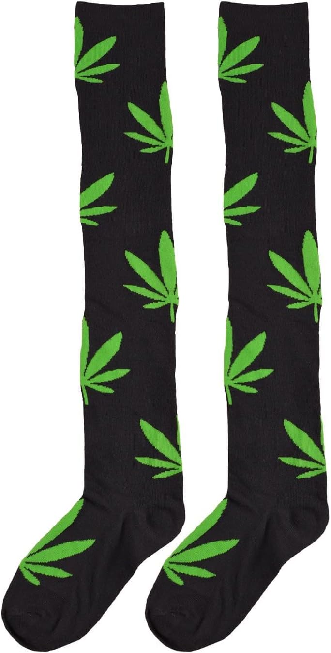 Benefeet Sox Womens Thigh High Socks Girls Novelty Cotton Over the Knee High Socks Funny Crazy Long Stockings Leg Warmers - Image 4