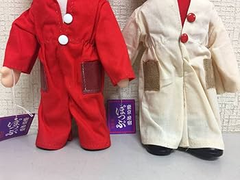 Amazon | 昭和レトロ ツッパリ人形 2体セット 東京 原宿 ぽっぷ タグ