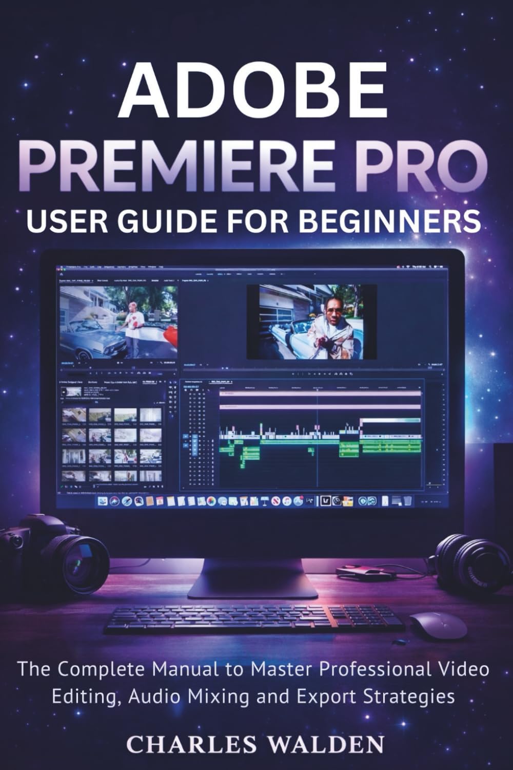 Adobe Premiere Pro User Guide for Beginners: The Complete Manual to Master Professional Video Editing, Audio Mixing and Export Strategies