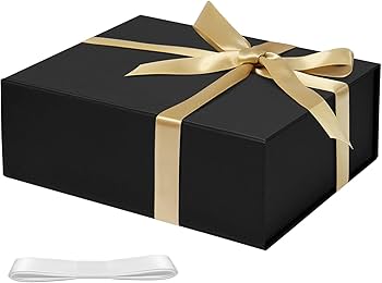 KAMA ギフトボックス Amazon.com: Corsiampoo Black Gift Box 7.5x7x3.1 Inches, Gift Boxes