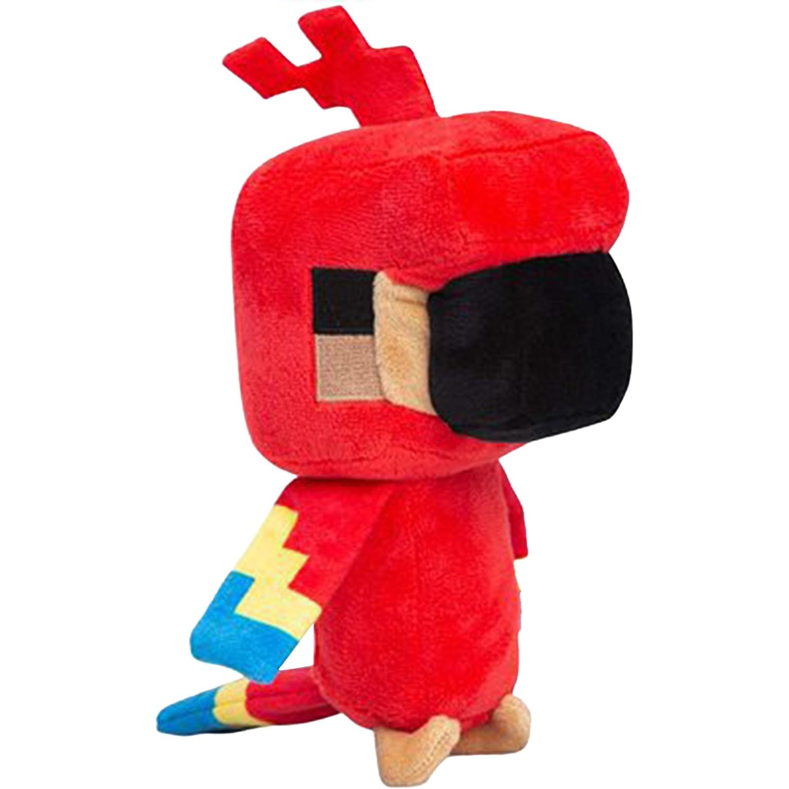 Wembu Plush Parrot Plush Cartoon Character Soft Plushies Pillow Stuffed Animal Figure for Fans