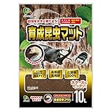 Alleanza(アレンザ) 昆虫マット 育成昆虫マット 10L カブトムシ幼虫向け 発酵タイプ 広葉樹100% 大ケース対応
