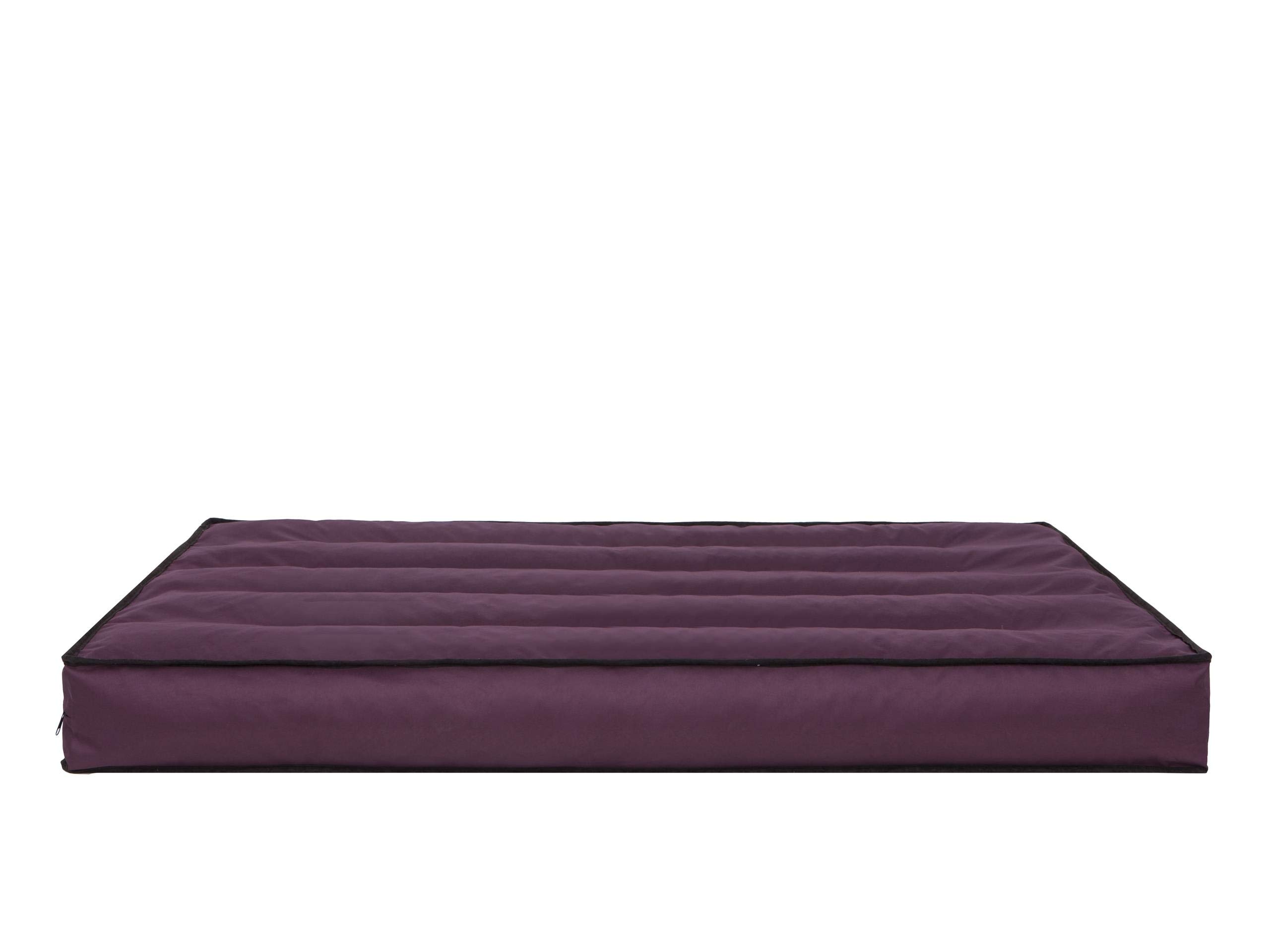 Set di Cuscini per Pallet, 1+2, da Giardino, per attività all'aperto, per Il Tempo Libero, Cuscino Decorativo, Cuscino da combinare, Cuscino da 60 x 40 cm + 120 x 82 cm, Bordeaux