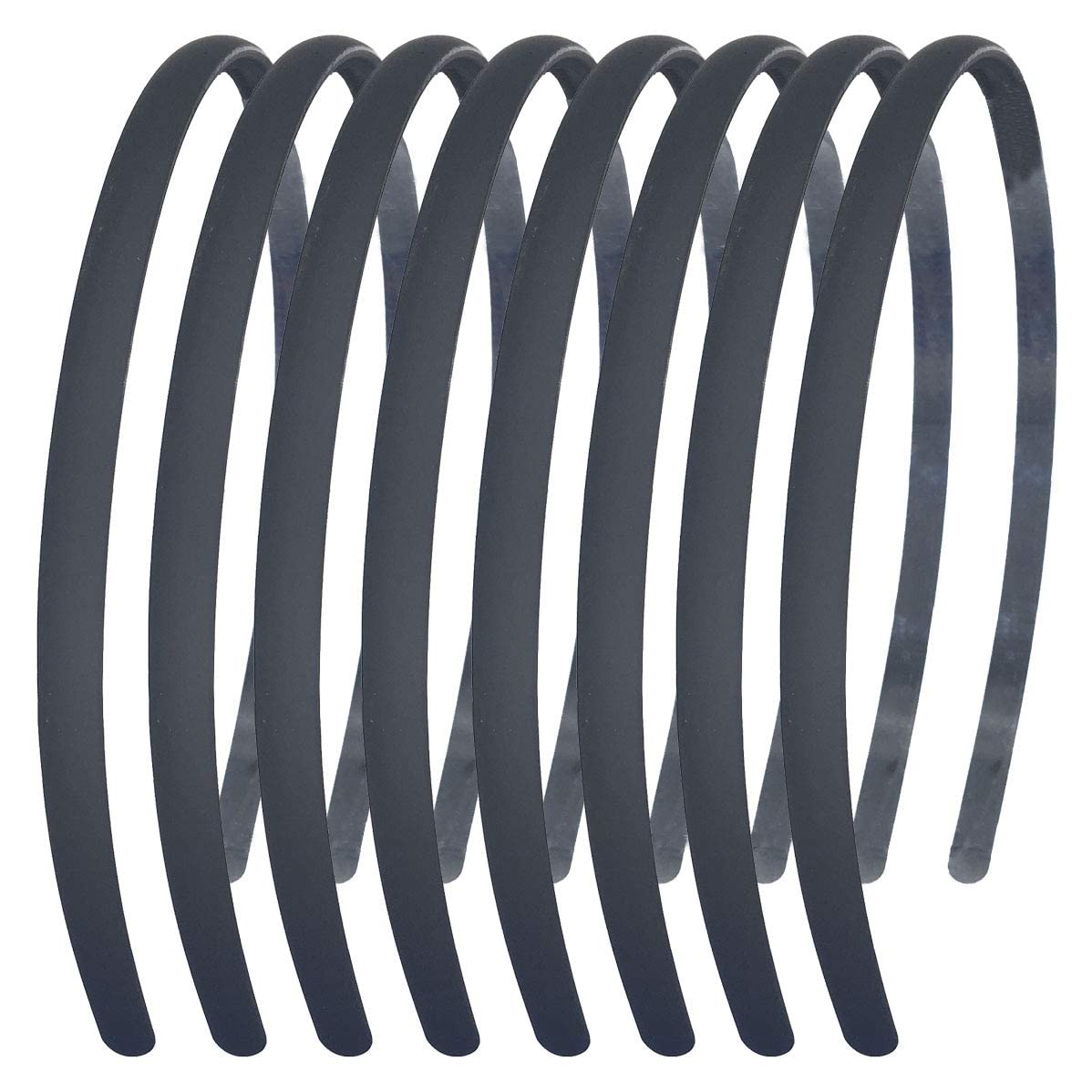 3pcs Black Plastic Headbands with Teeth For Girls Kids 8mm Thin Hard Headbands for Lady Women Simple Plain Headbands (STYLE 9) (B0C7V61K9G) Amazon Price History, Amazon Price Tracker