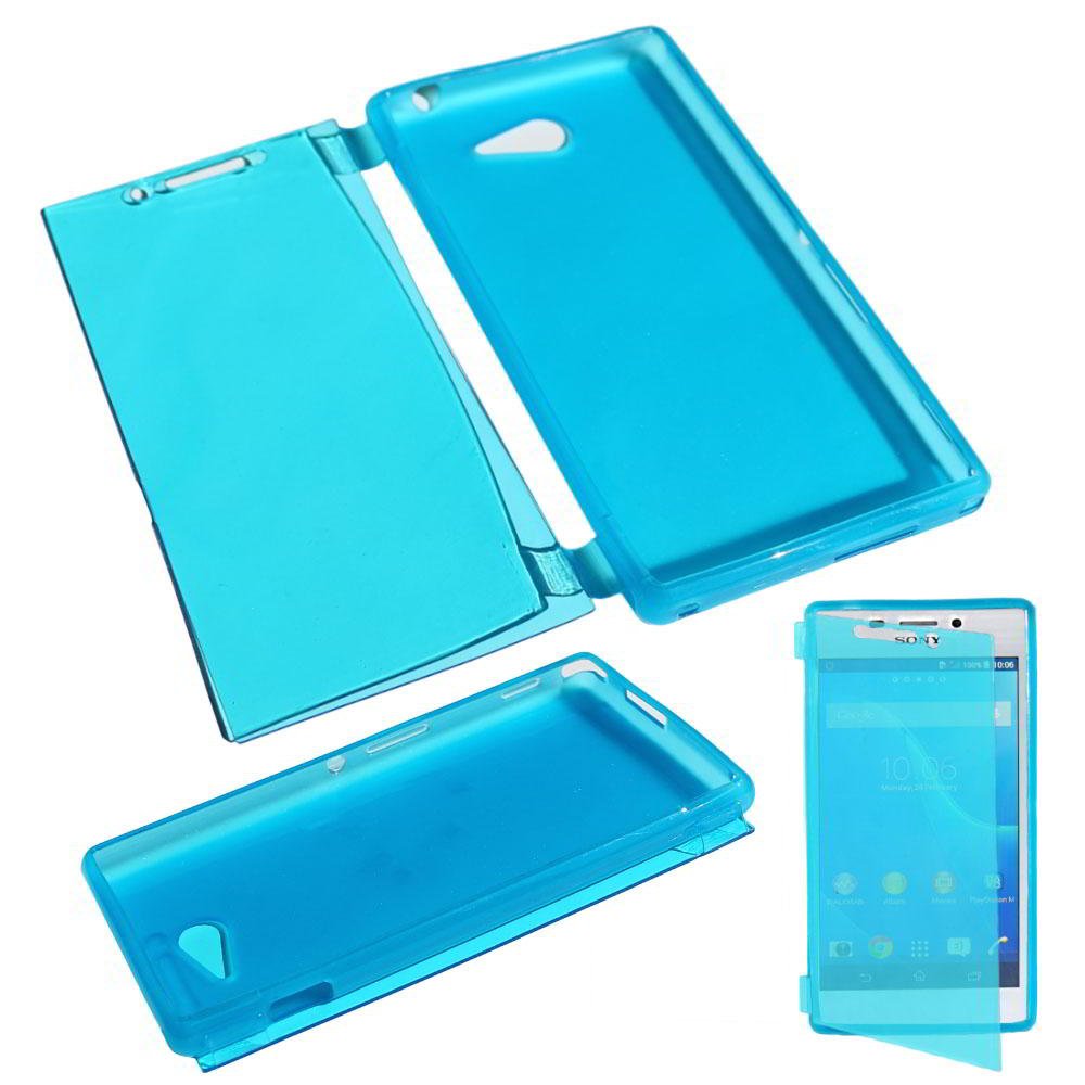 EbestStar Cover Con Risvolto Per Sony Xperia M2 - Custodia Pelle PU Con Magnete + Penna E 3 Pellicole