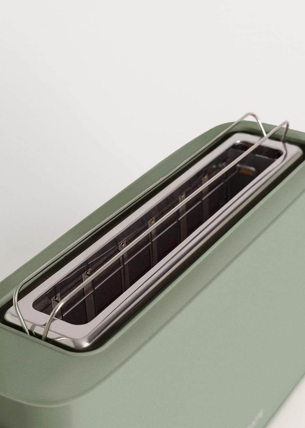 CREATE/TOAST STUDIO XL/Tostador de pan verde sage / 6 Niveles de potencia, bandeja recogemigas, termostato, descongelación, sistema de seguridad, 950W