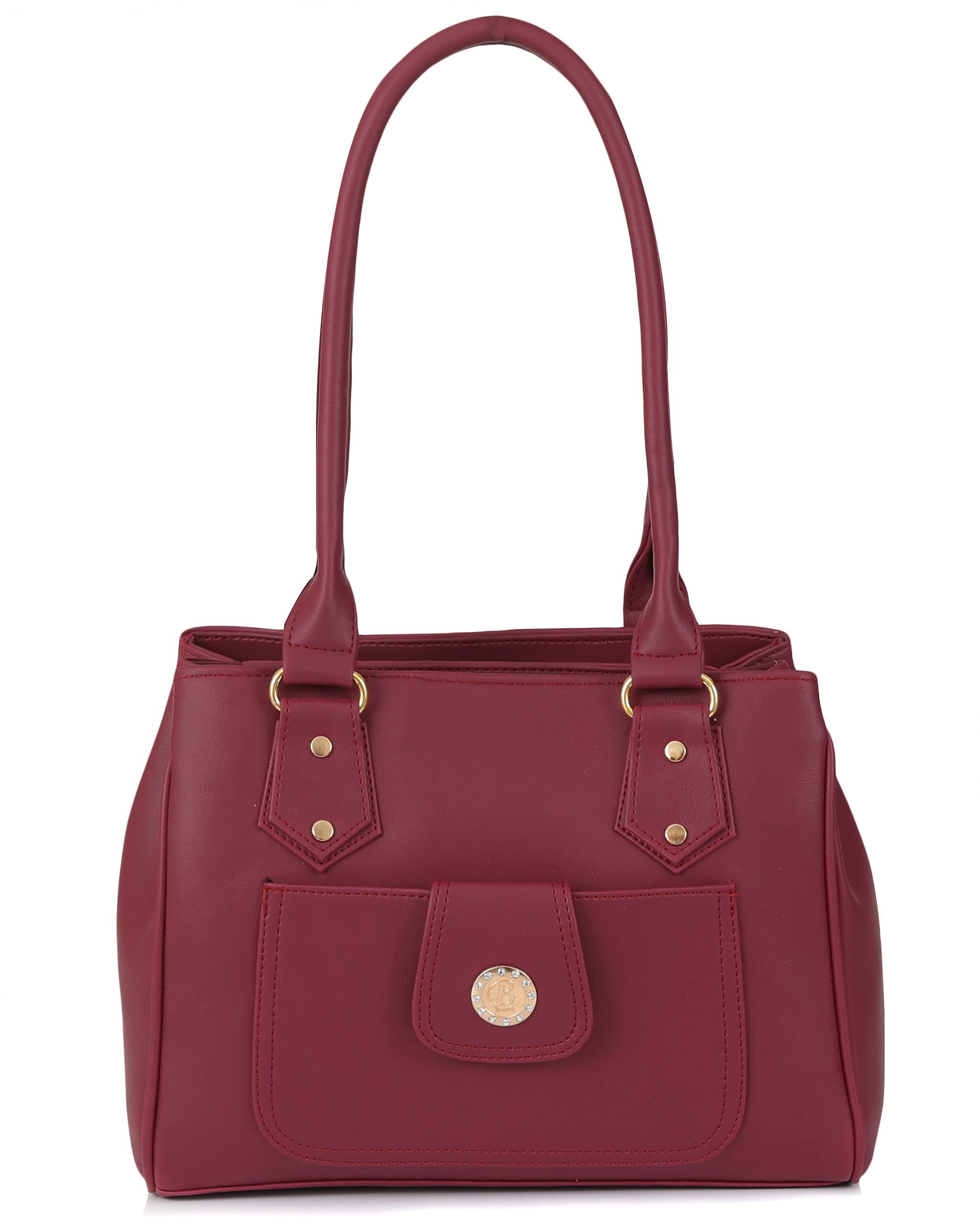 Airish Handbag Shoulder bag for Girls & Women(Maroon) (B09SQ95VD9) Amazon Price History, Amazon Price Tracker