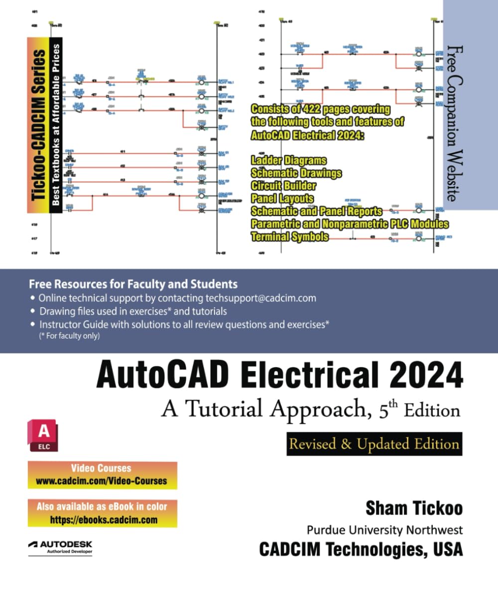AutoCAD Electrical 2024: A Tutorial Approach, 5th Edition Paperback – 1 December 2023