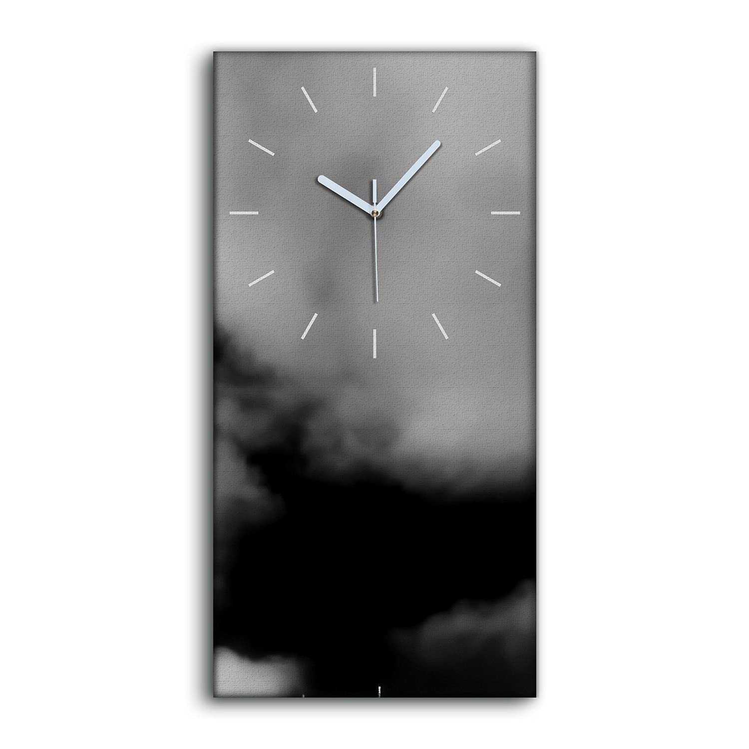 Horloge sur Toile Salon Chambre Décoration Image Art Moderne Londres 30x60