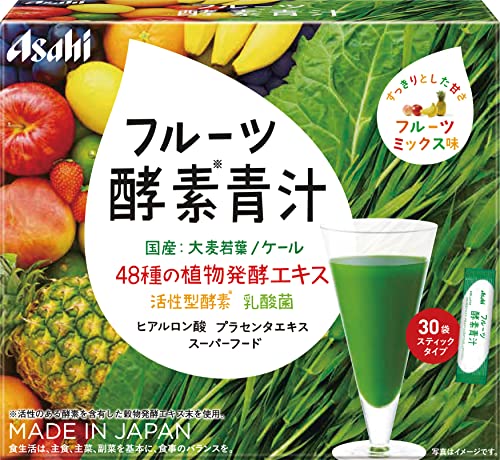 アサヒグループ食品 青汁 フルーツ酵素 30袋