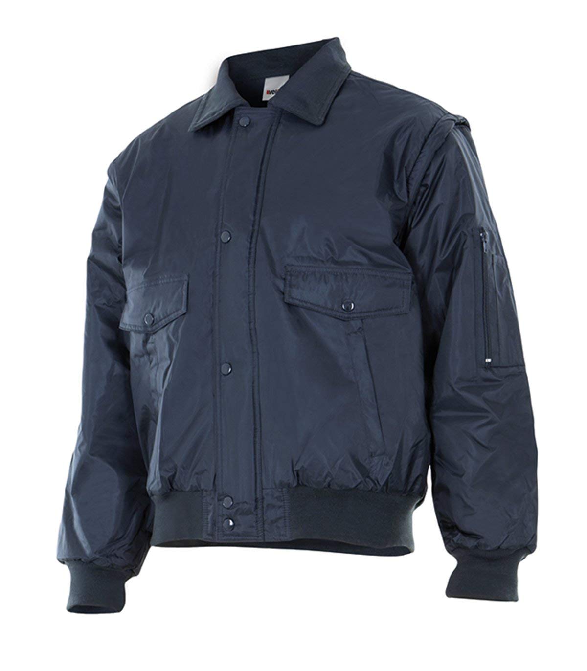 Velilla 11501 61 L - Cazadora acolchada impermeable desmontable Azul Navy Talla L