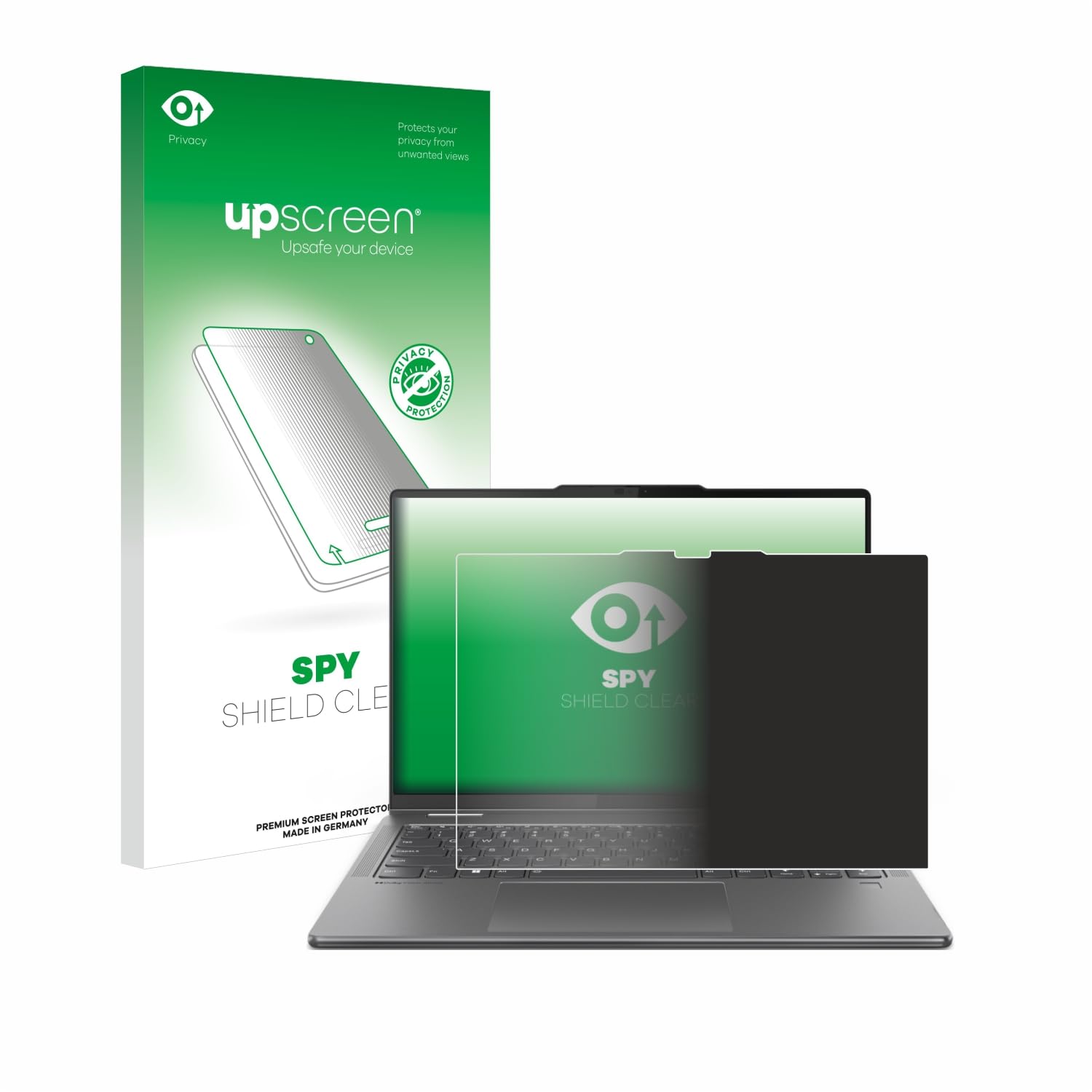 upscreen Privacy Schermbeschermer voor Lenovo ThinkPad X1 Carbon (9. Gen.) - Screen Protector Anti-Spy, Antikras, Anti-Vingerafdruk