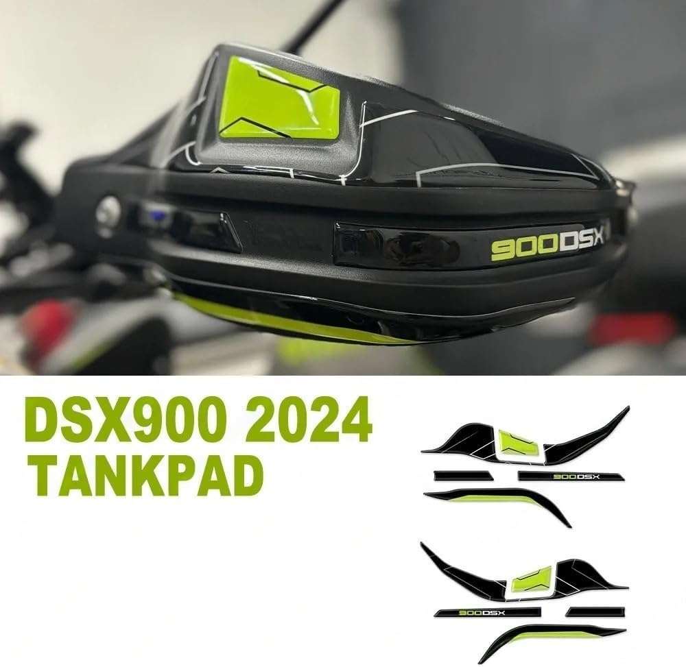 Motorcycle Tank Pad Motorcycle Tank Grip Sticker Protective Sticker Kits Hand Protection Sticker Kits for 900DSX 900 DSX 2024