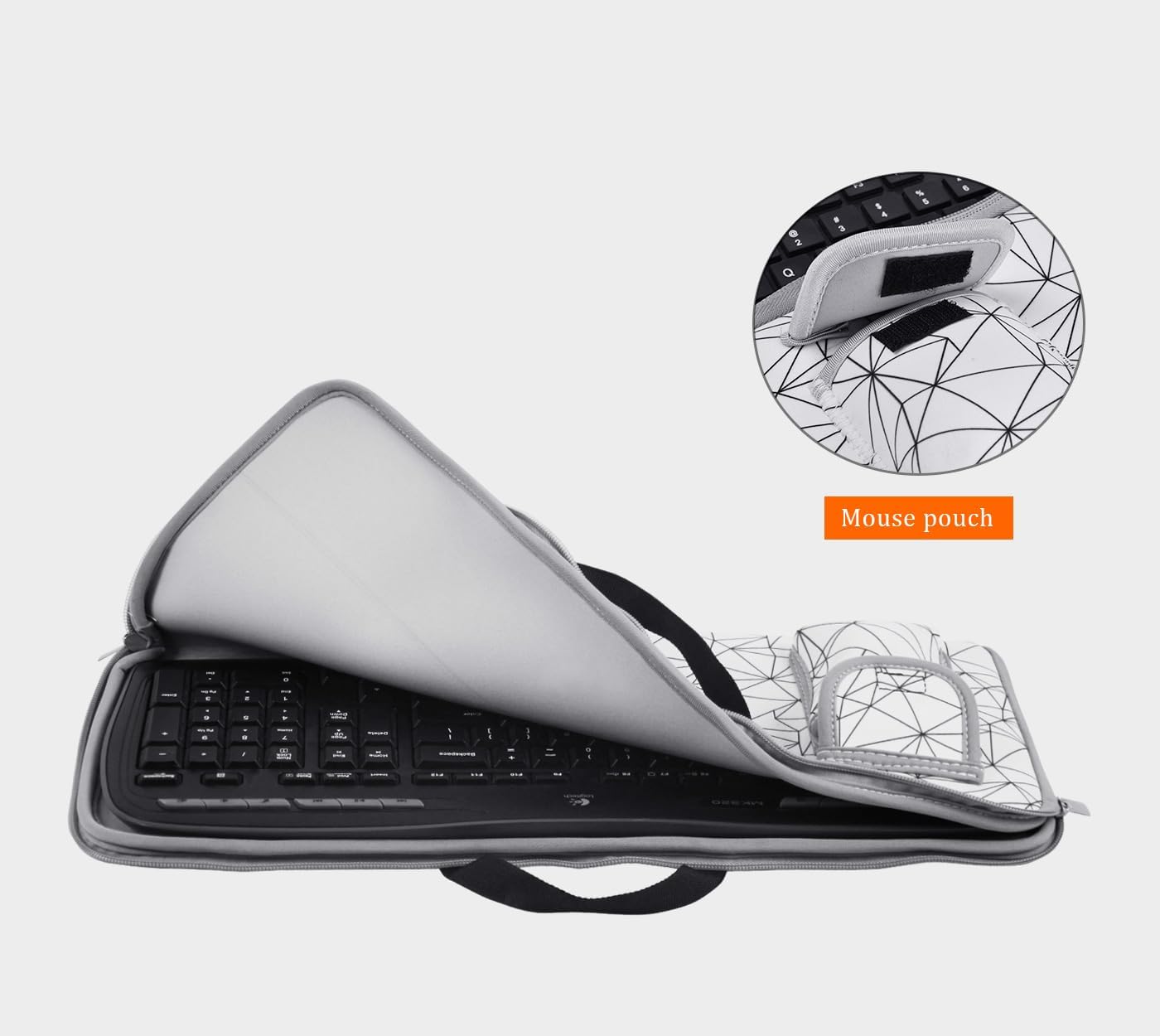 Keyboard Case for Logitech MK270 Wireless Keyboard Mouse Combo