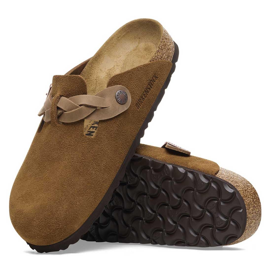 ビリケンシュトック ボストン BIRKENSTOCK BOSTON Natural Leather ( REGULAR FIT ) BLACK