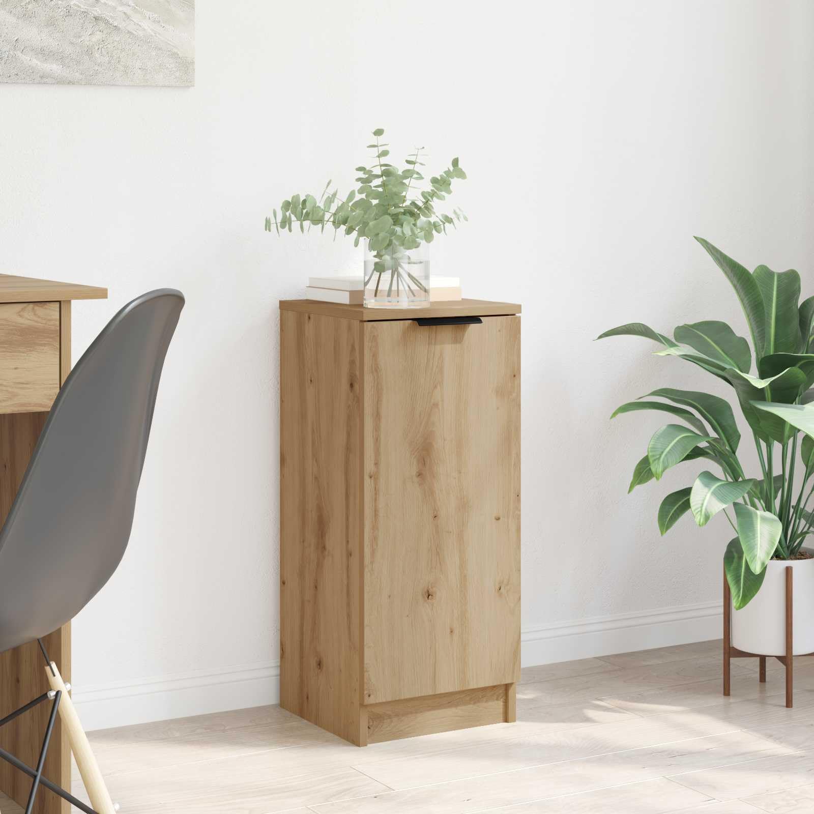 vidaXL Sideboard Artisan-Eiche 30 x 30 x 70 cm Holzwerkstoff