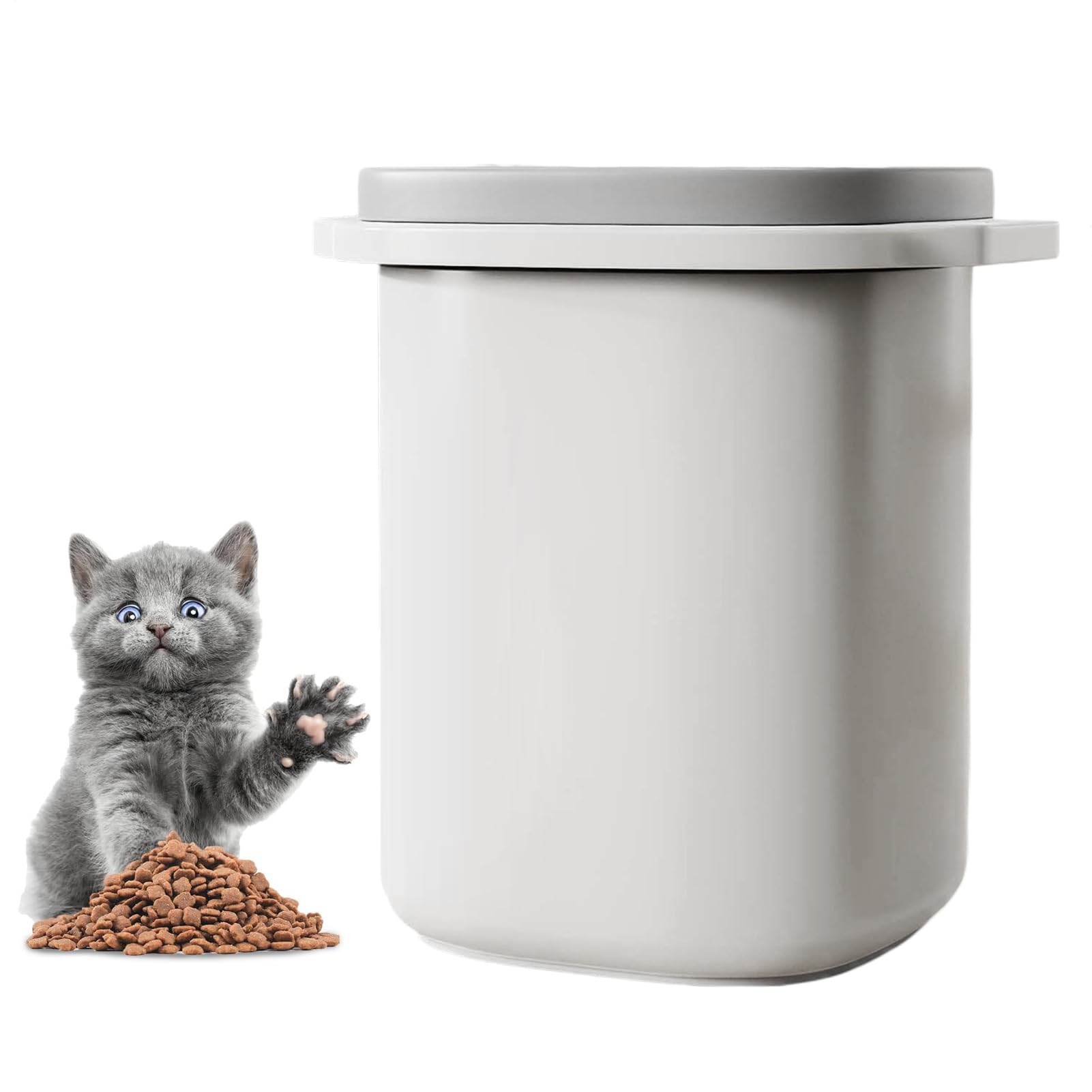 Gatti Conservazione Ermetica e Impermeabile per il Cibo per Cani | Organizzazione Cucina Viaggio Campeggio Emergenza Granaglie Frigorifero