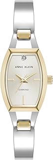 Anne Klein Women's Genuine Diamond Dial Bangle Watch