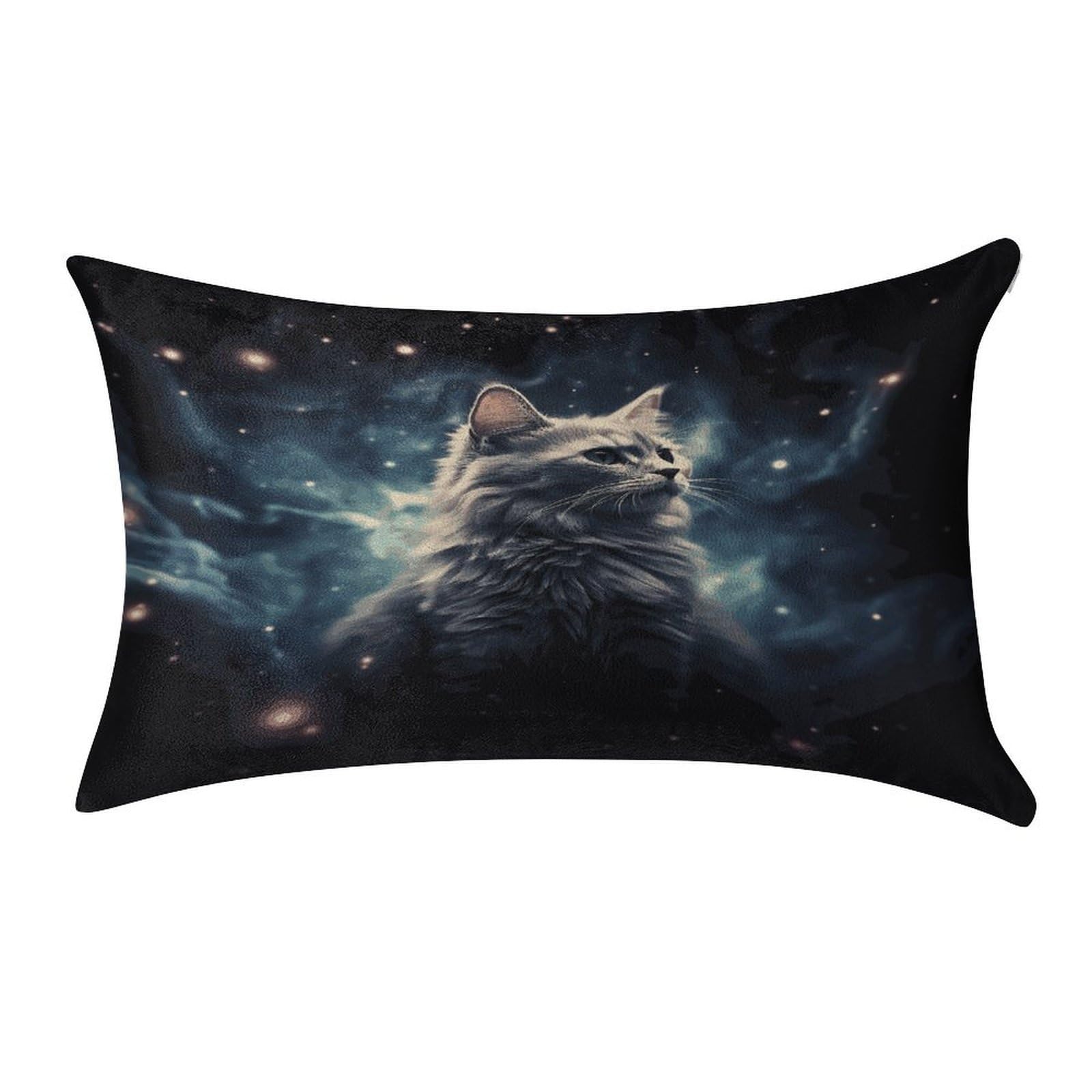 Btcowzrv Style A Cat In A Nebula Pillow Cover Pillow Case Pillowcase