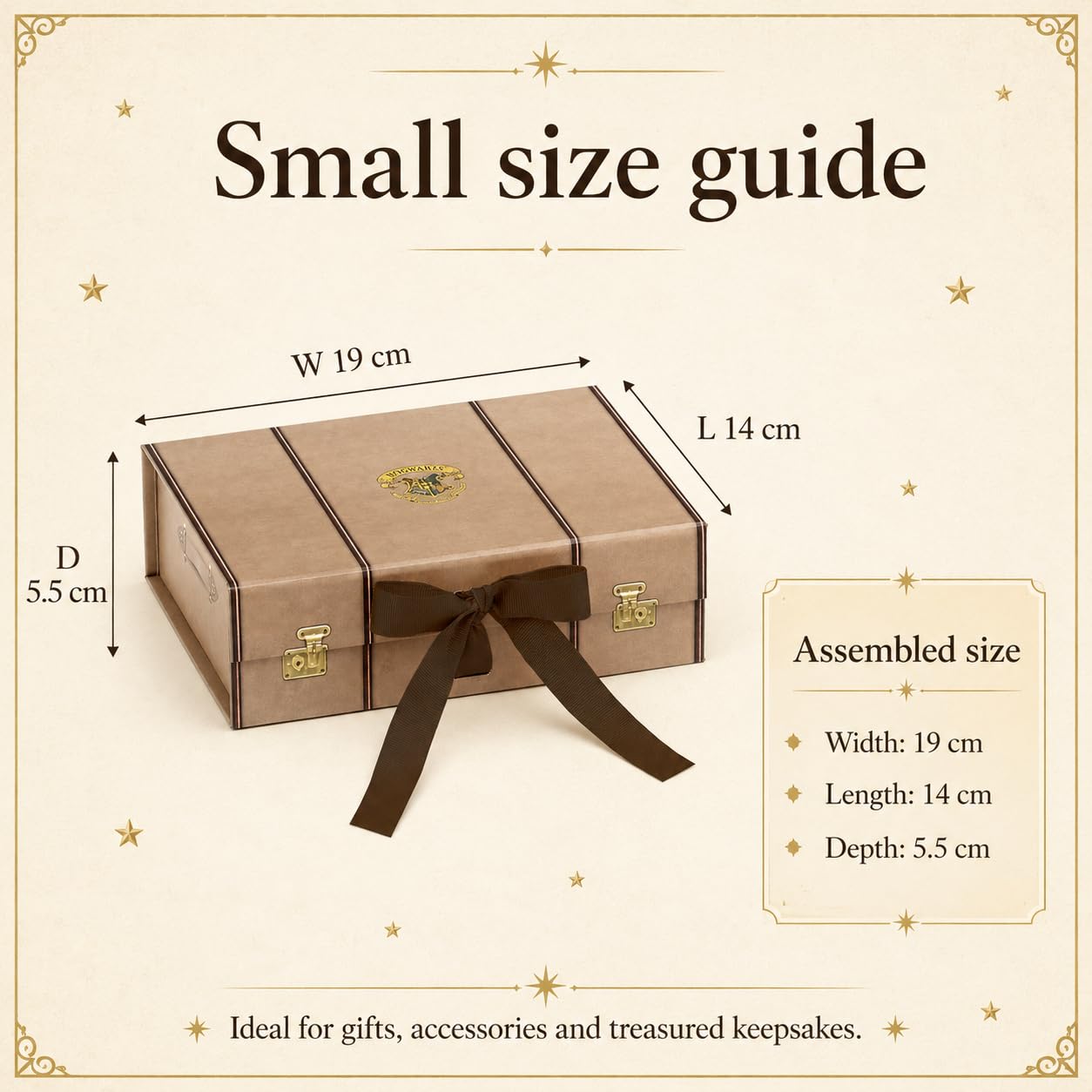 Amazon.co.jp: ハリーポッター トランク ギフトボックスサイズ Sサイズ
