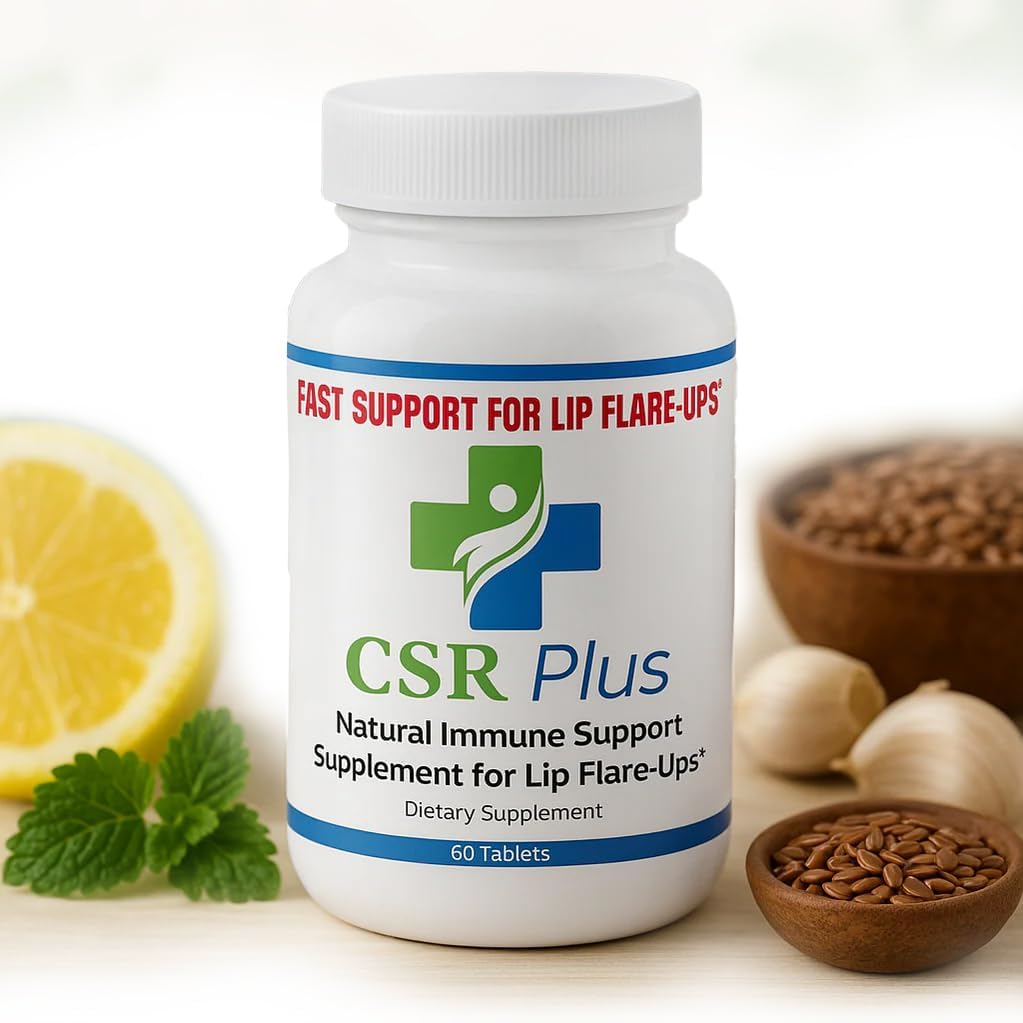 Cold Sore Remedy-Plus. The Ultimate Cold Sore Solution and More! Natural Immune Support Supplement for Lip Flare-Ups, Dietary Supplement.