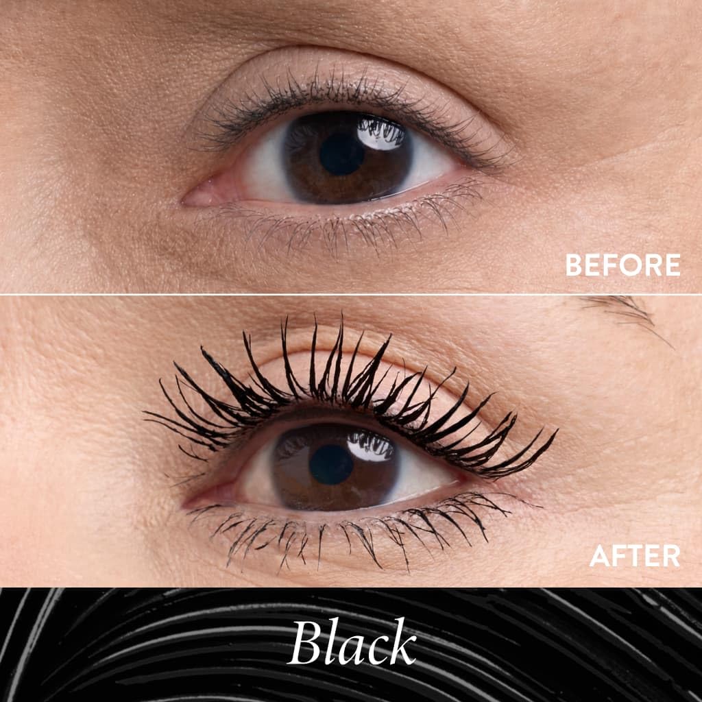 VERSAINSECT New York Kajal Longwear Mascara - zum Ausbessern, Definieren, Curling, Buildable Formula Eye Makeup, innovative Curling Brush - 1 Stück