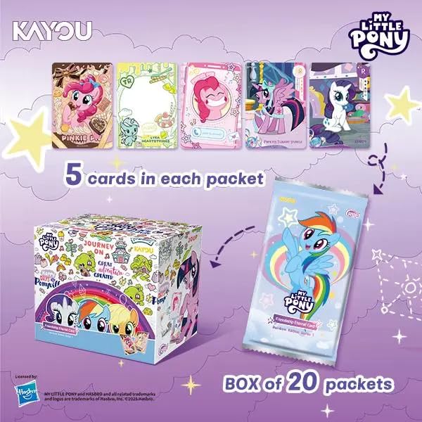 Amazon.co.jp: KAYOU マイリトルポニー-友情永遠のカード-レインボー