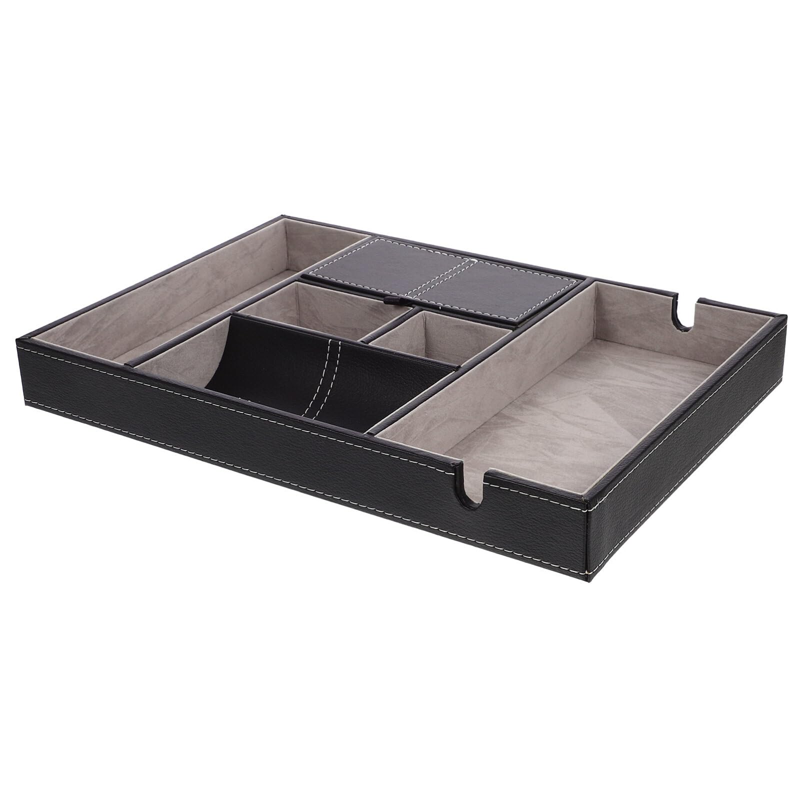Boîte à bijoux vintage Zerodeko en cuir PU, le cadeau parfait pour ranger les bagues