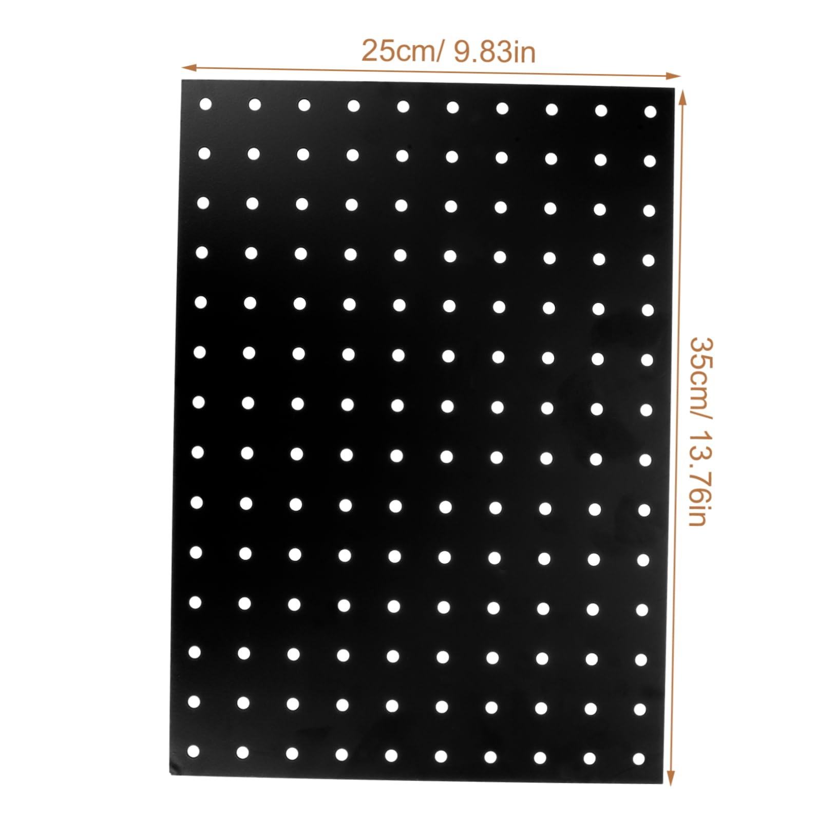 PLAFOPE Wall Mount Metal Pegboard Garage Tool Organizer Sturdy Construction Iron Pegboard for Wall