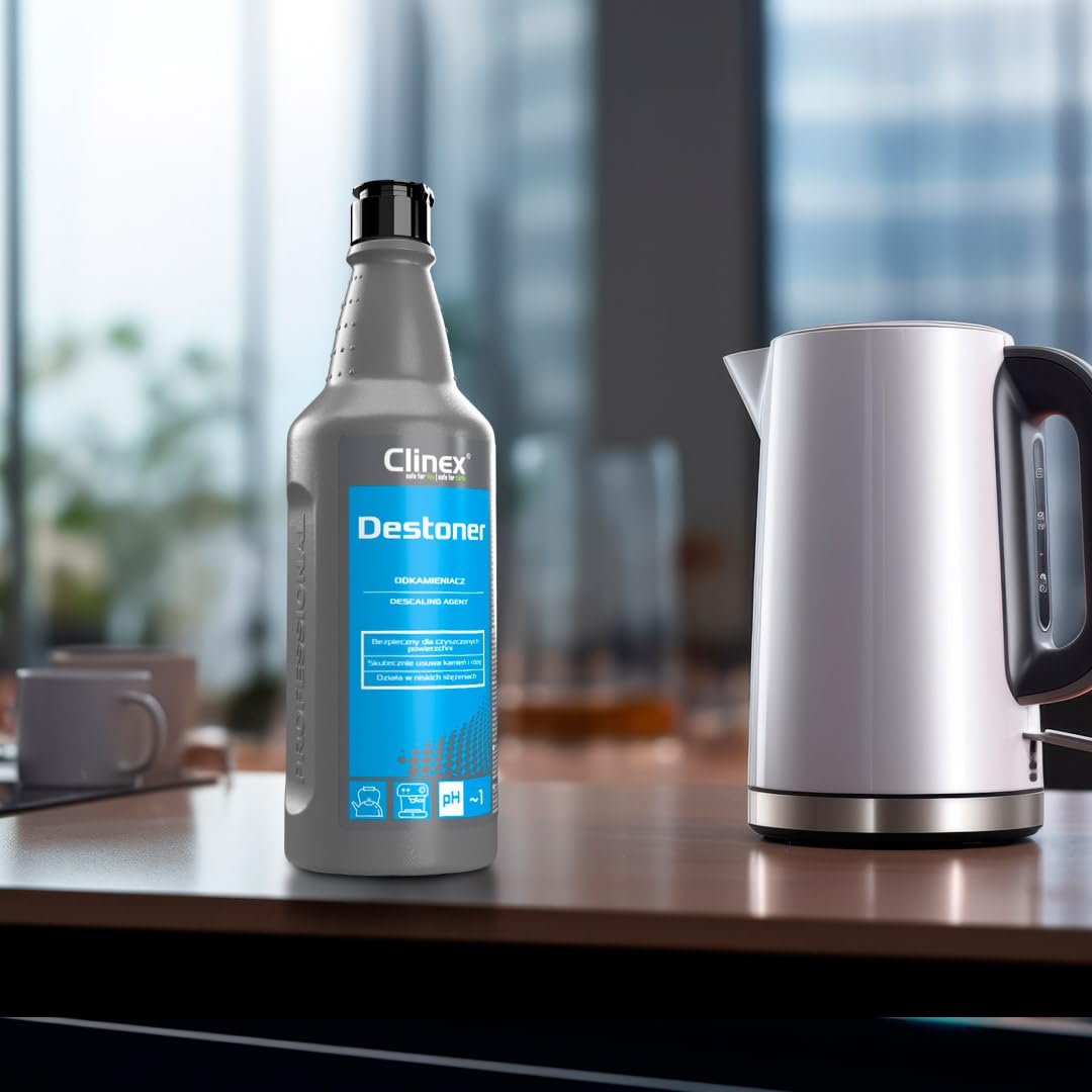 Clinex Entkalker Kaffeevollautomat Flüssig 5 L - Entkalker Kaffeemaschine - Kaffeemaschinen Entkalker - Entkalket für Kaffeevollautomat und Andere Geräte