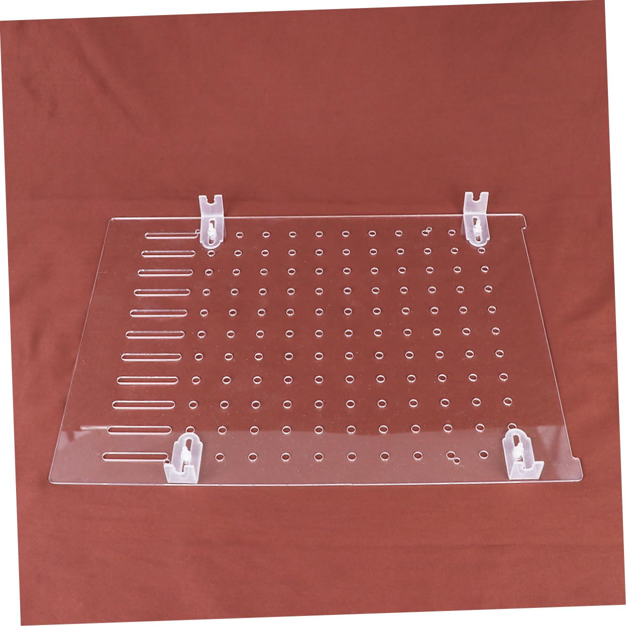Yardwe Placa de segregación acrílica peceras acrilico petg Pets decoración del Tanque de Peces de Acuario Divisor de frituras de Pescado Placa de segregación de Pescado Acrílico Dividir