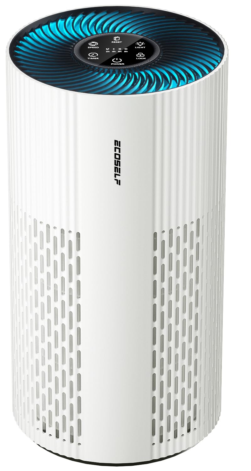 Purificateur d'air de maison grand séjour 350m² : silence et filtration HEPA