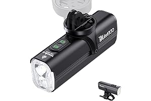 DLite1800 High-Luminosity Bike Headlight: Lighting Your Path with Unrivaled Visibility