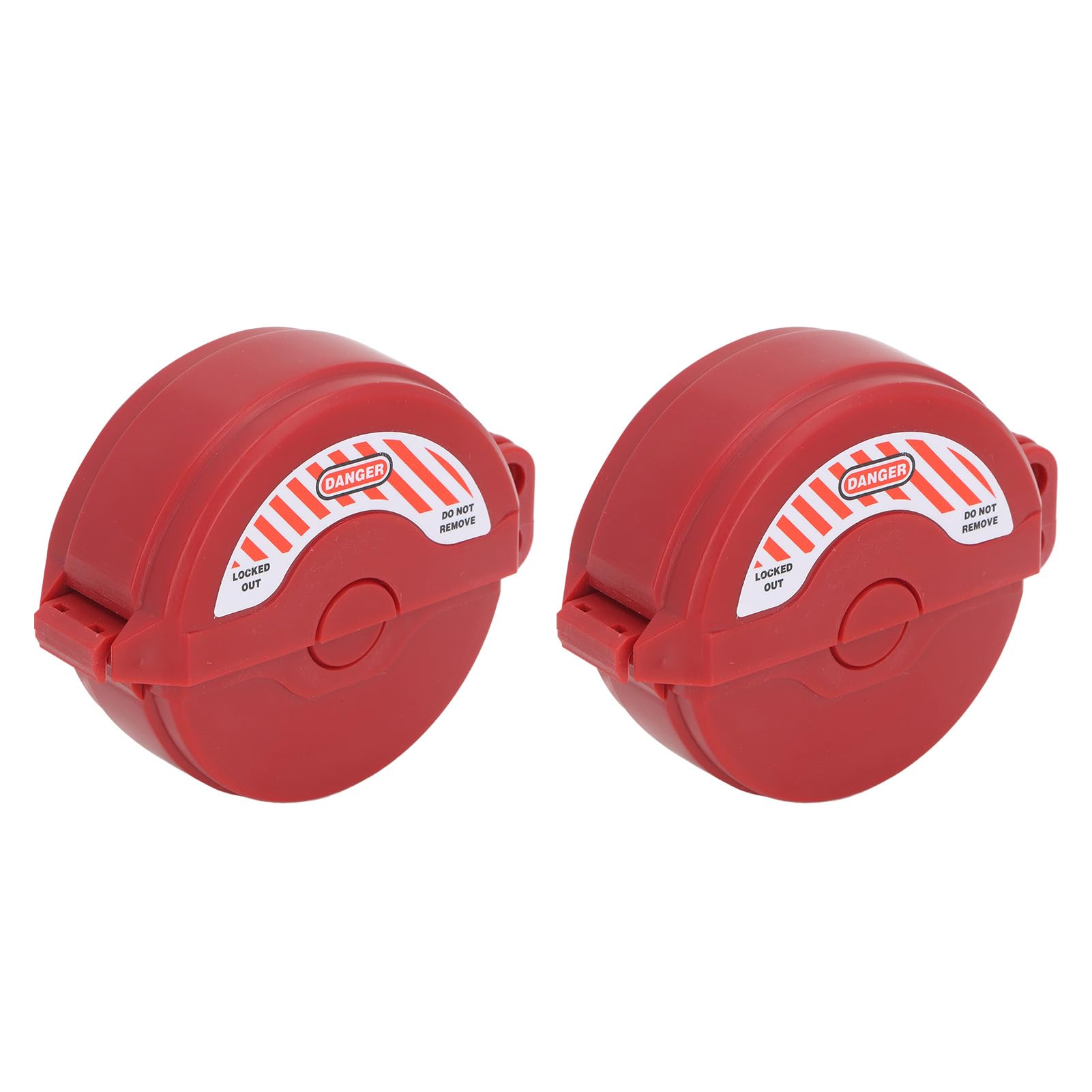 Valve Lockout Device, Anti Cracking Impact Resistant Valve Lockout Versatile 2 Pcs for 25?64mm Diameter Handle