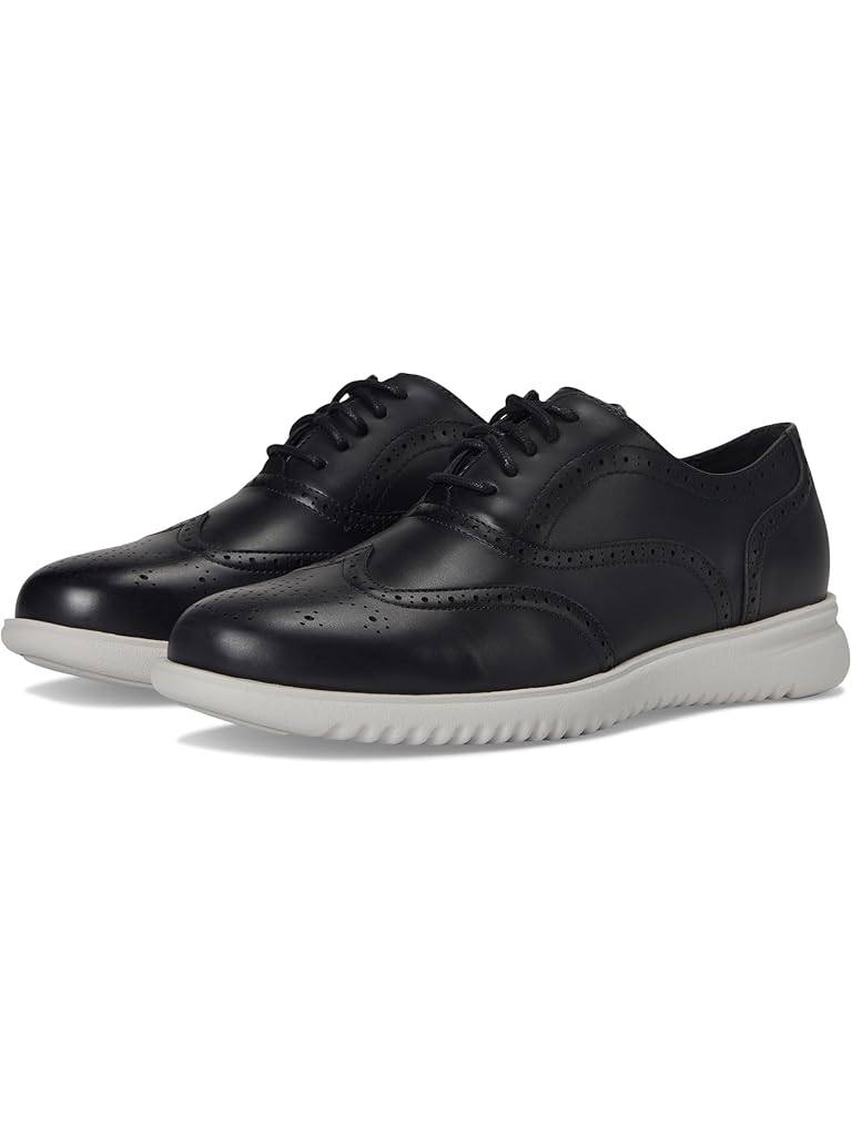 Black Kenneth Cole Nio Wing Lace Up Oxford