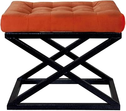 Black Crossfoot Orange Puff