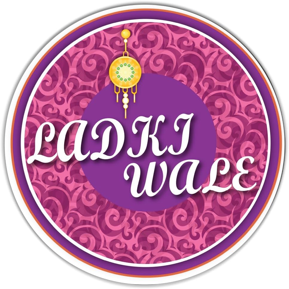 Samyuktha Ladki Wale Team Bride Badges | Batch For Wedding Reception Party | Best idea For Wedding Celebration | Bride Squad Team Batches