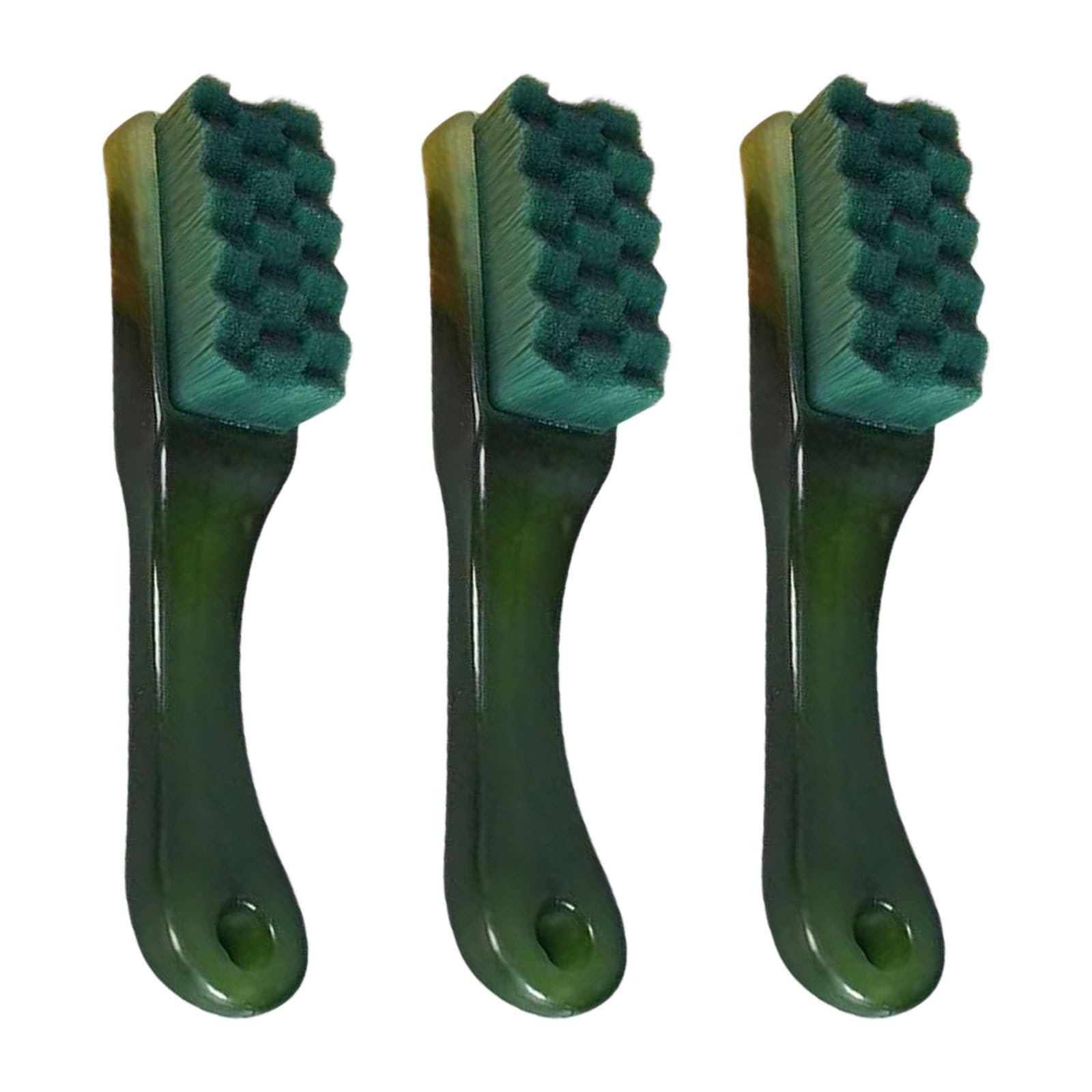 Dense Bristle Cleaning Brush for Cultural Artifacts Shoe Edges and Jewelry Featuring Nonslip Grip Detail Brush Dense Bristle Detail Tool for Jewelry Shoe Edges and Cultural Artifacts with Nonslip
