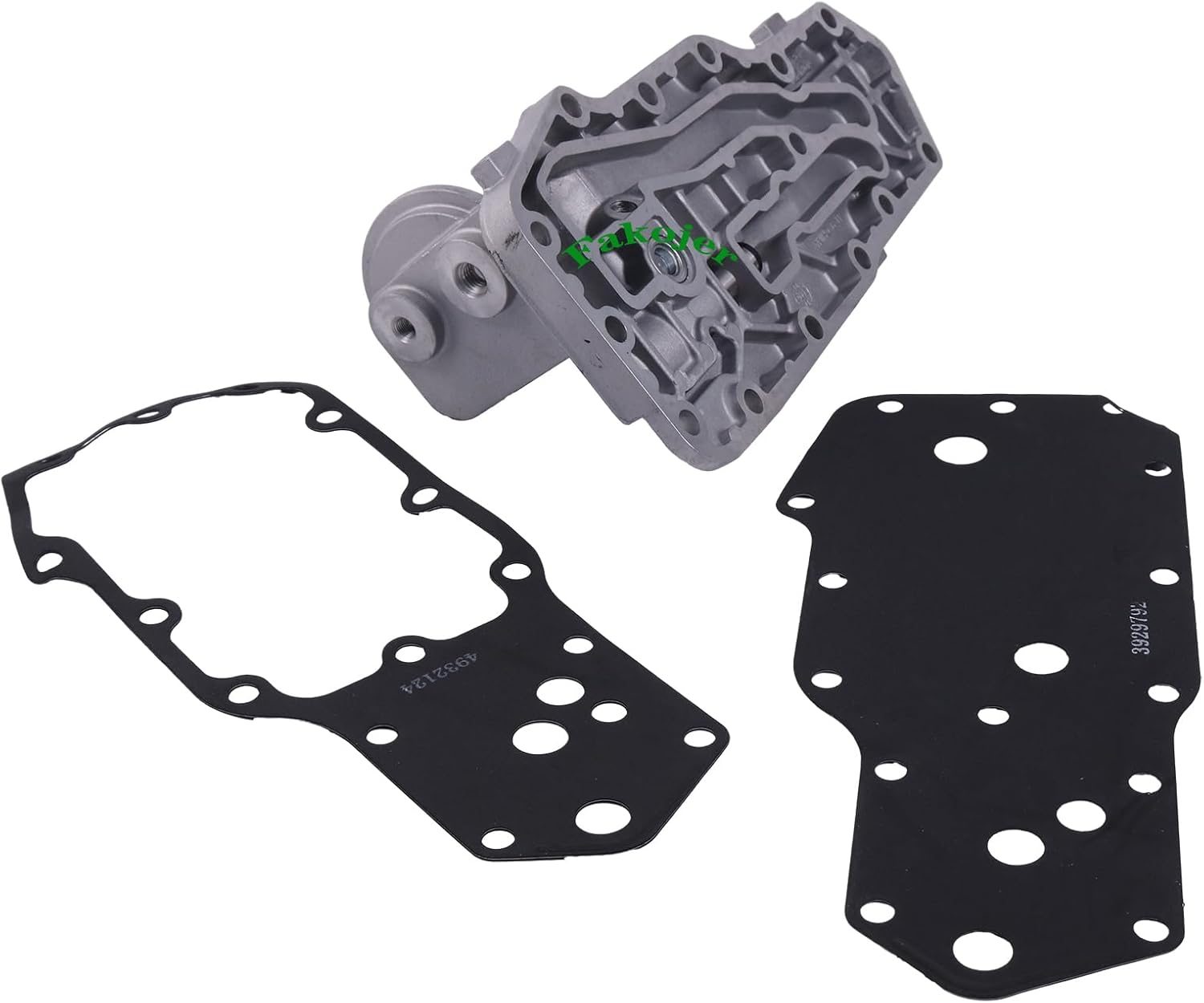 Oil Cooler Cover Filter Head Support Pressure Regulator 4934218 4934217 C4934218 3918954 Compatible with Cummins Engine 6B 6BT 6BTA B5.9L